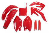 UFO Full Plastic Kit CRF250R 04-05 - Red